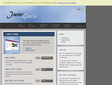 Tablet Screenshot of 1-blog-theme.javier-garcia.com